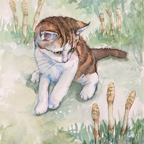 Con mèo cuả Foujita