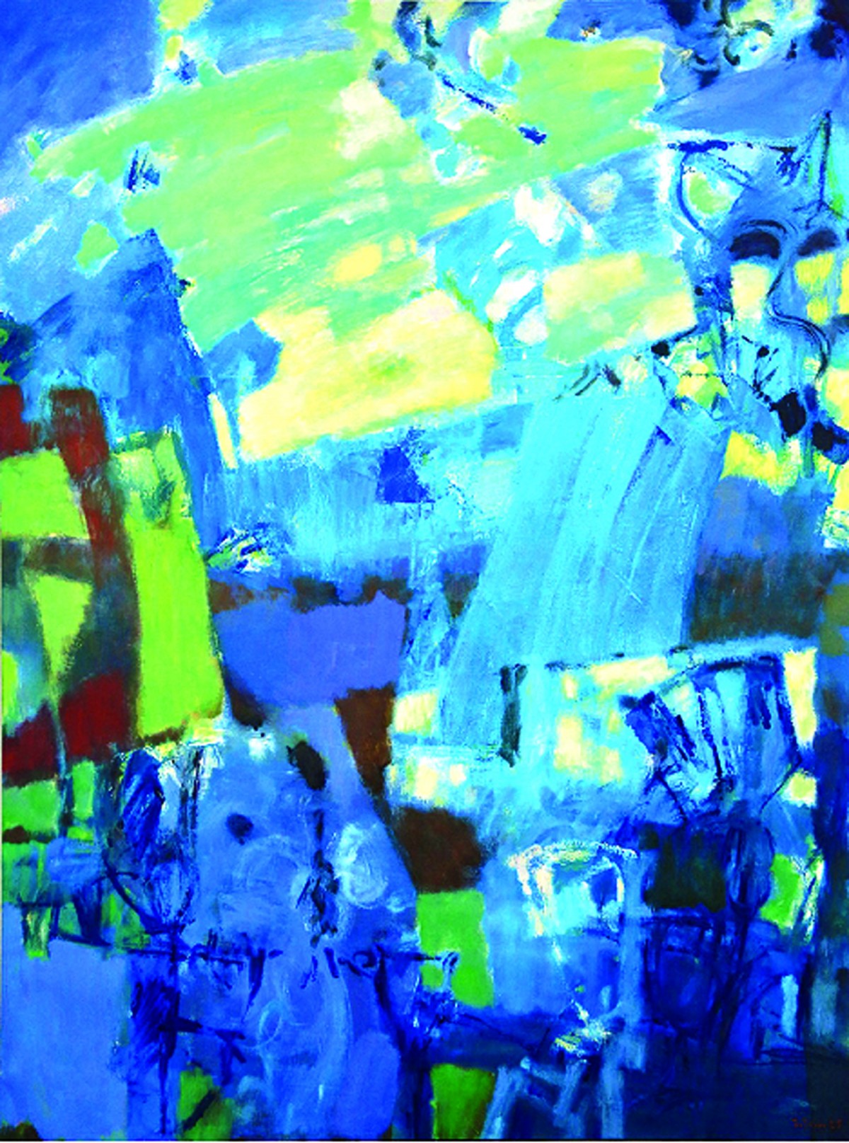 Họa sĩ Đỗ Minh Tâm: Hội họa trừu tượng là những câu chuyện dài