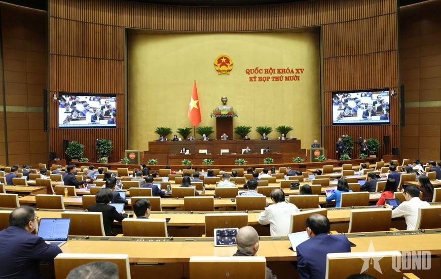 Thông cáo báo chí số 34 Kỳ họp thứ mười, Quốc hội khóa XV