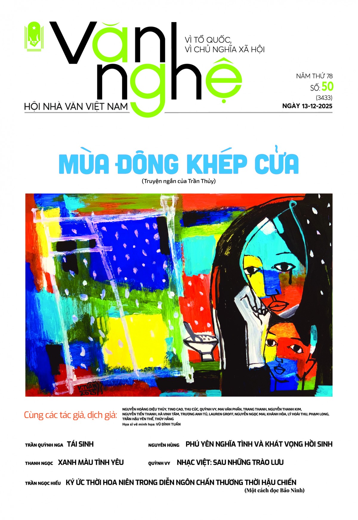 Mời quý vị đón đọc báo Văn nghệ số 50/2025