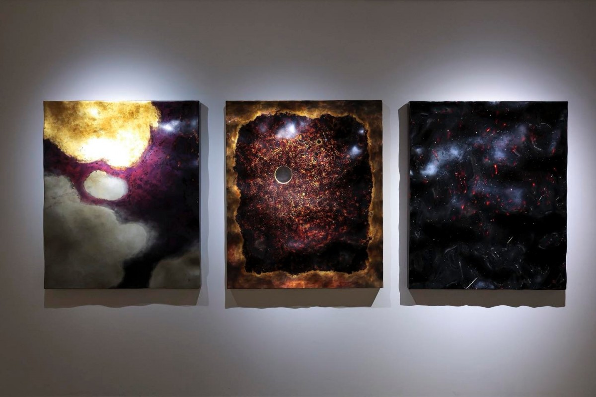 Khai mạc triển lãm "Dưới lớp thời gian" của Nguyễn Xuân Lục