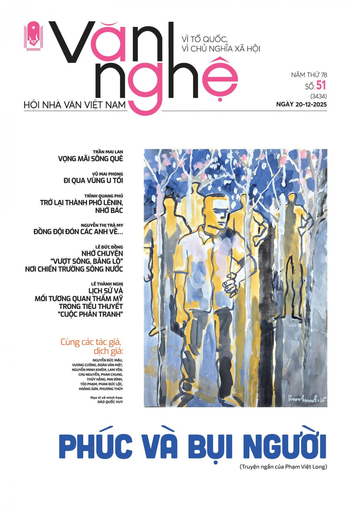 Mời quý vị đón đọc báo Văn nghệ số 51/2025