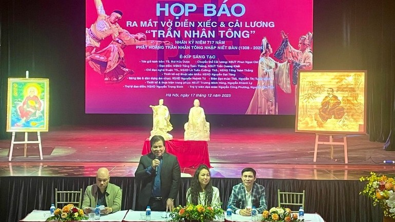 “Trần Nhân Tông” những kết tinh từ nghệ thuật Xiếc và Cải lương