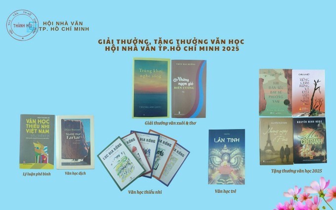 Hội Nhà văn TPHCM công bố giải thưởng và tặng thưởng năm 2025