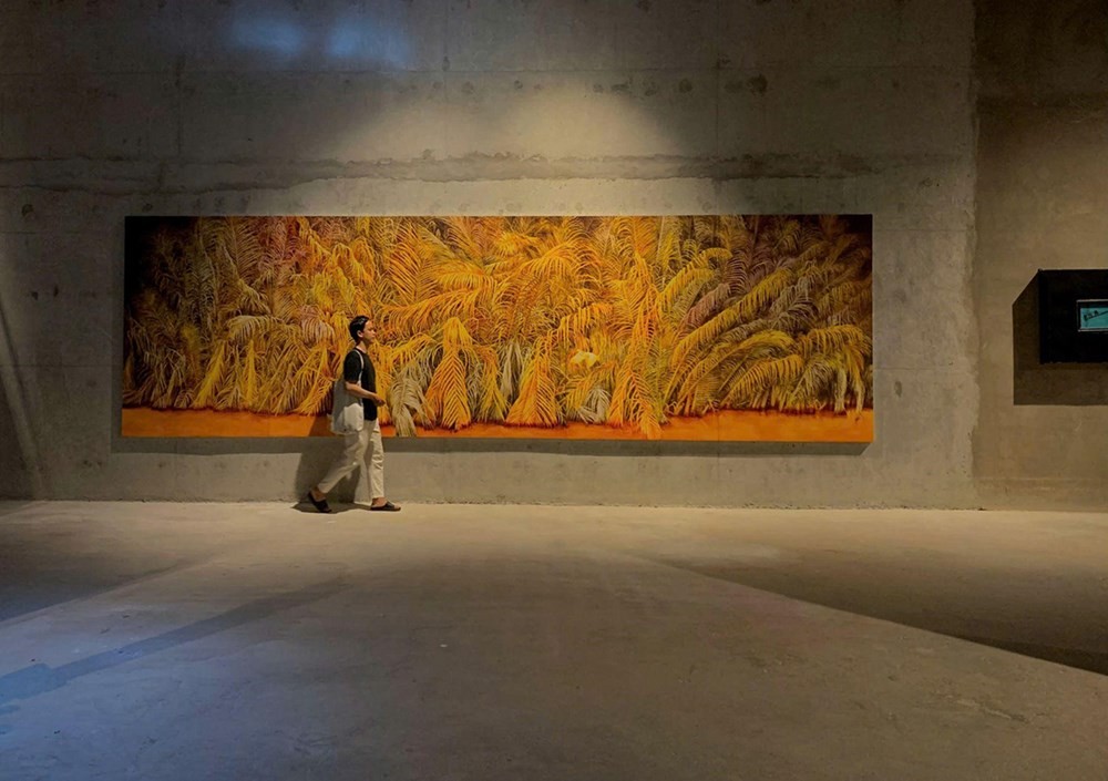 Tác phẩm “Chiều Tây Nam Bộ” của Đặng Quang Tiến. Ảnh: BTC