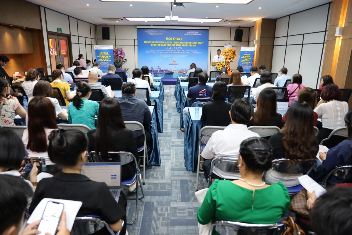 Triển vọng xuất khẩu sang Trung Đông và Thổ Nhĩ Kỳ