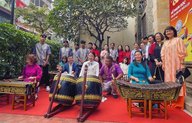 Trình diễn nhạc Ngũ âm. Ảnh: BTC