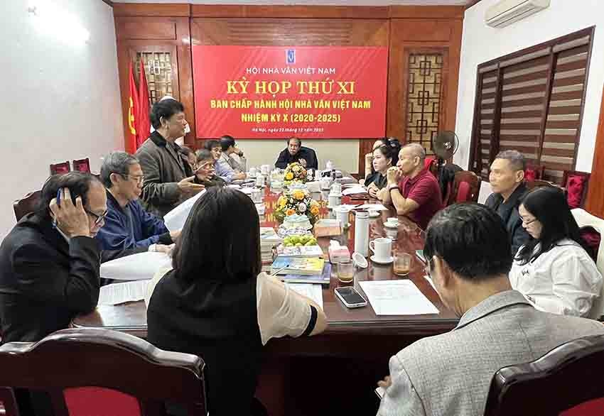 Xét giải thưởng và kết nạp hội viên Hội Nhà văn Việt Nam năm 2025