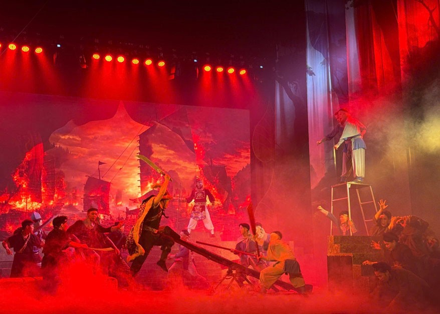 Tái hiện hình tượng Trần Nhân Tông bằng nghệ thuật đa ngôn ngữ