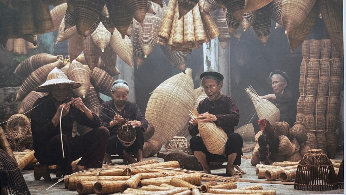 Nghề đan đó truyền thống vùng đồng bằng Bắc bộ