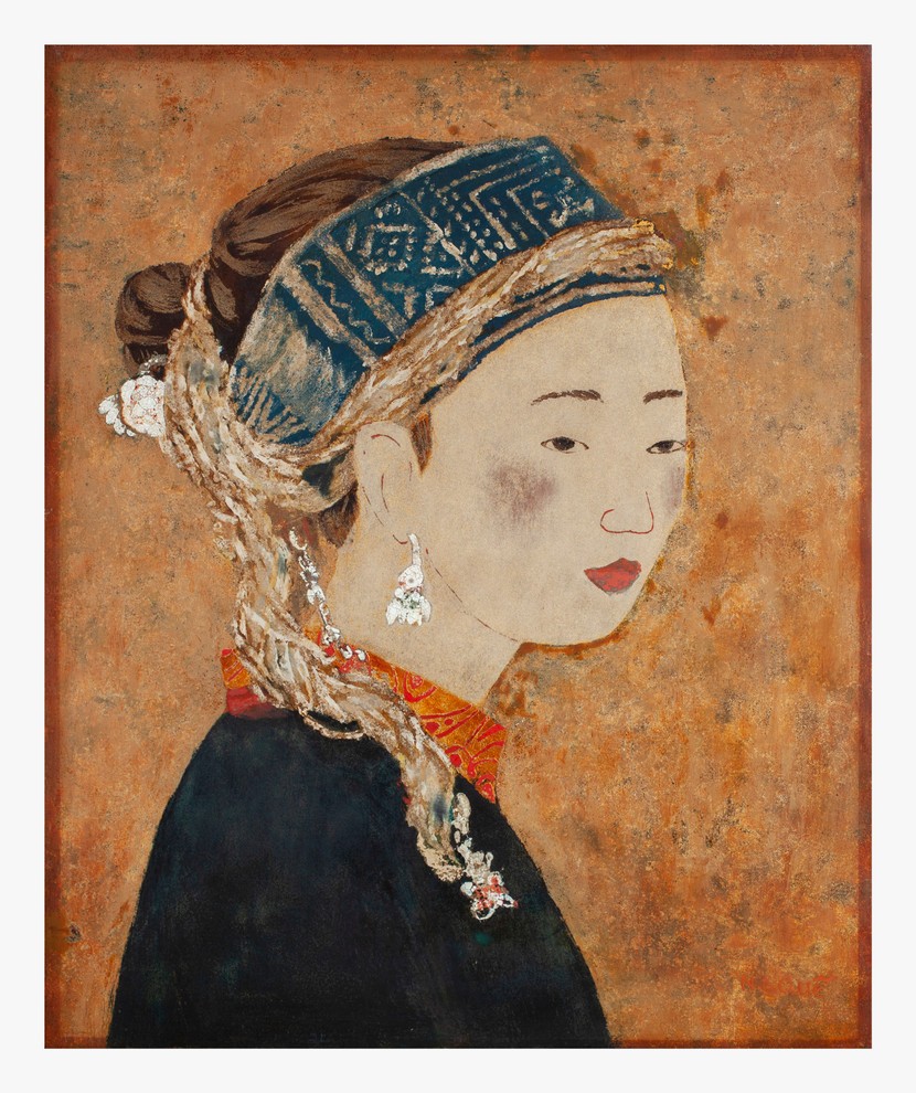 Tác phẩm của họa sĩ Nguyễn Thị Quế.