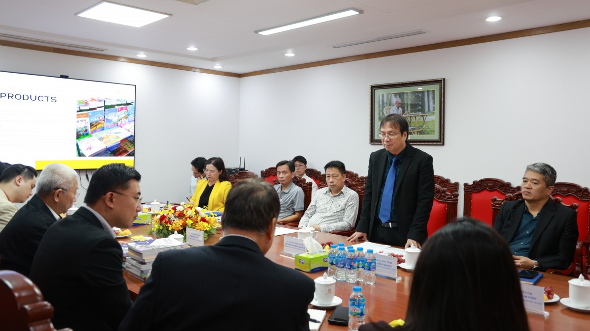 Nhà xuất bản Giáo dục Việt Nam làm việc với Tập đoàn Xuất bản Giáo dục Pelangi (Malaysia)