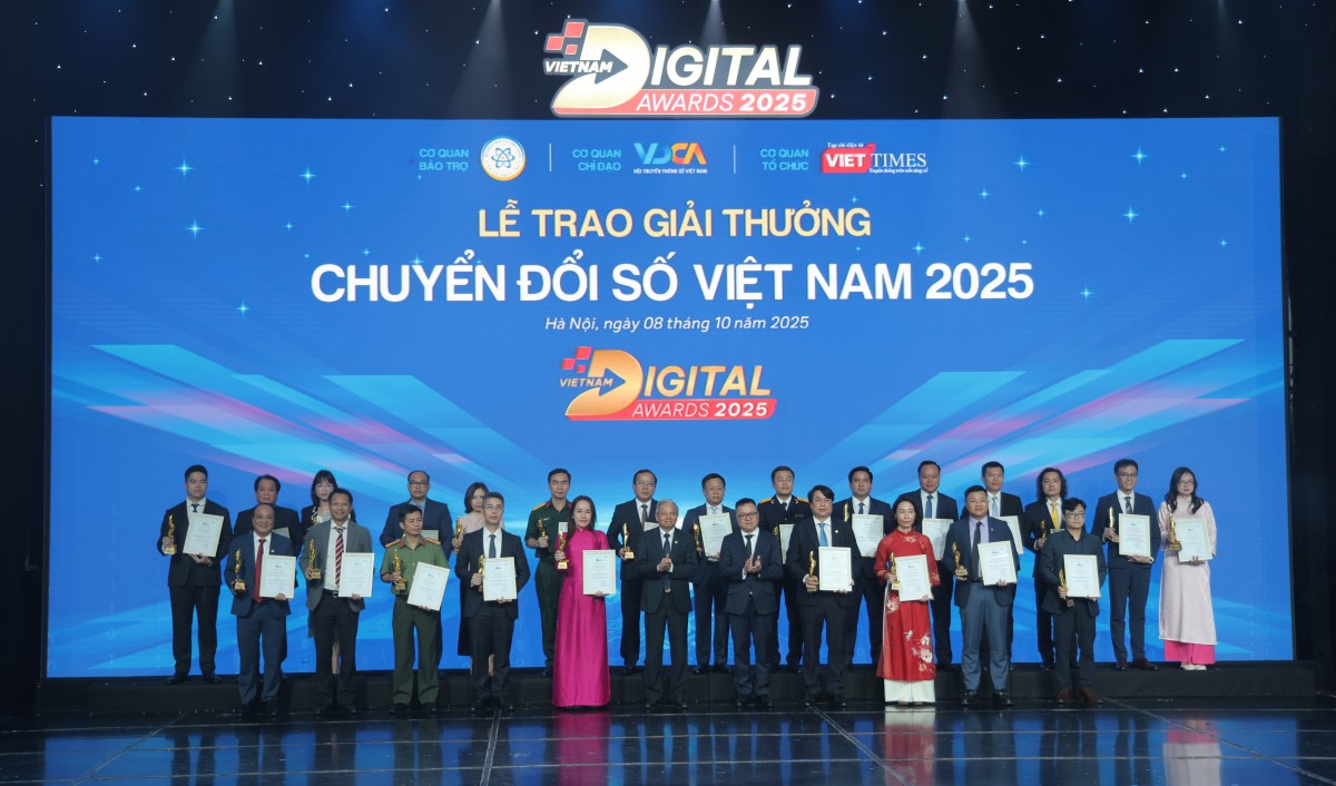 Nhà xuất bản Giáo dục Việt Nam đoạt Giải thưởng Chuyển đổi số Việt Nam