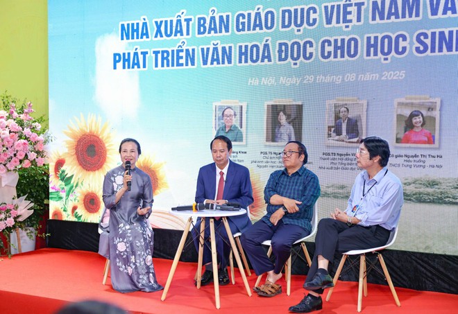 Nhà xuất bản Giáo dục Việt Nam trong sự nghiệp phát triển văn hóa đọc cho học sinh, sinh viên
