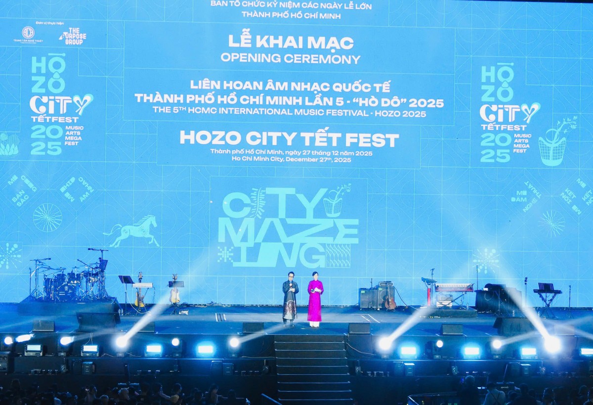 Đặc sắc Liên hoan Âm nhạc Quốc tế Thành phố Hồ Chí Minh lần 5: Hò dô 2025