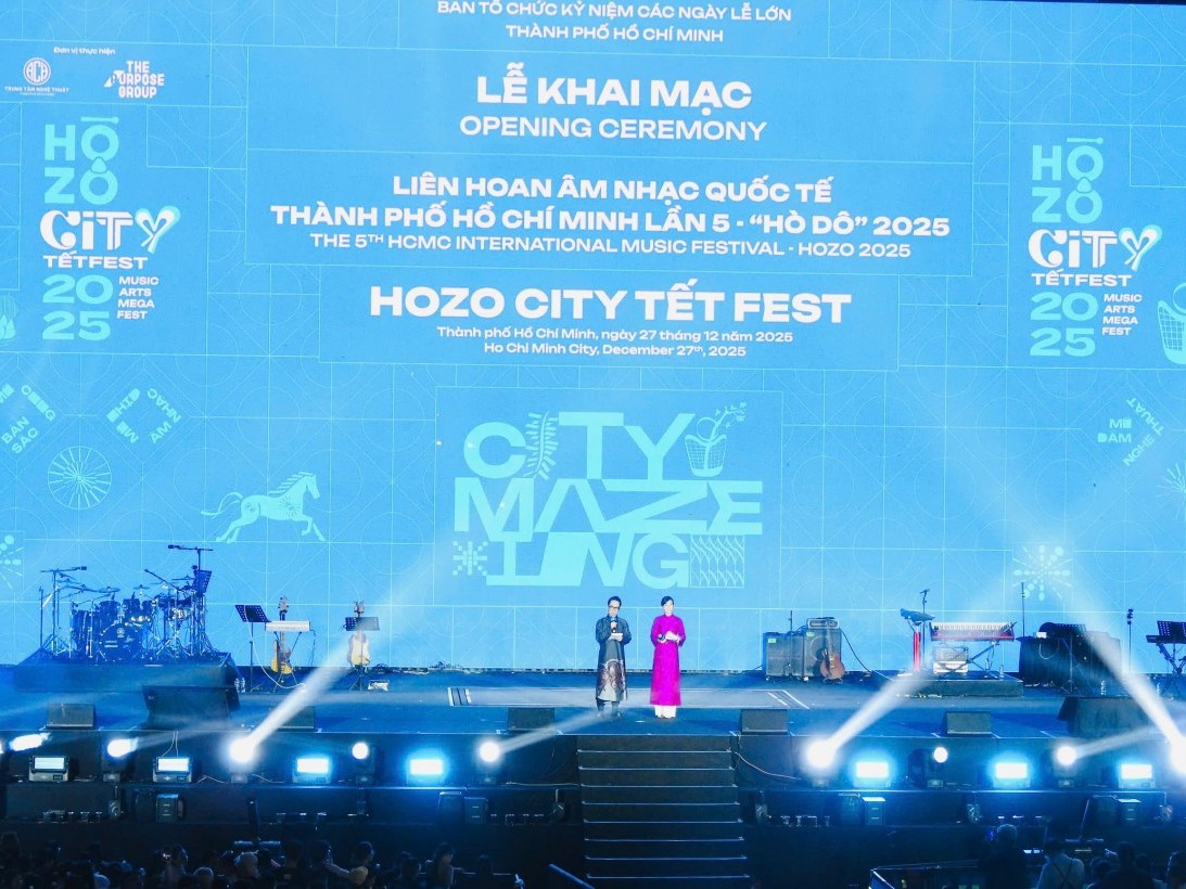 Đặc sắc Liên hoan Âm nhạc Quốc tế Thành phố Hồ Chí Minh lần 5 - Hò dô 2025