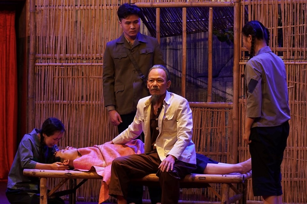 Chương trình thể hiện nỗ lực của Nhà hát Kịch Việt Nam trong việc làm mới hình thức biểu đạt nghệ thuật. Ảnh: BTC