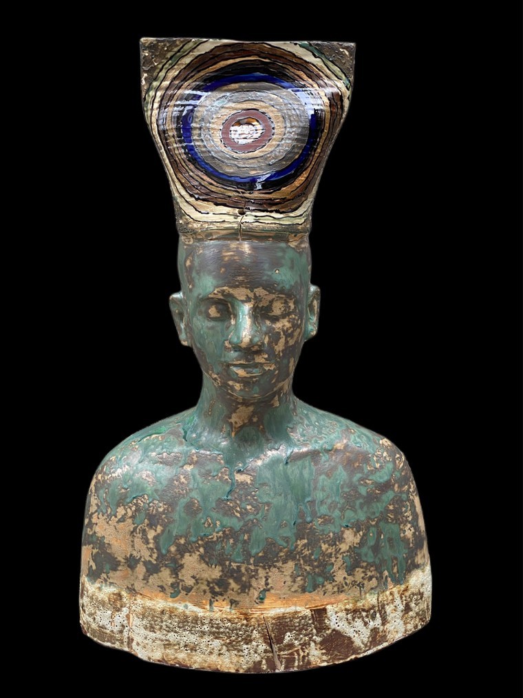 Tác phẩm thuộc BST Tiếng vọng. Ảnh: NSCC