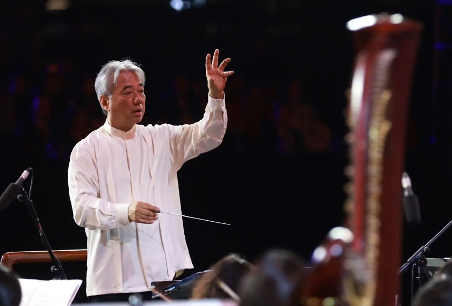 “Hanoi concert - Hòa nhạc năm mới 2026” được biểu diễn bởi Dàn nhạc Giao hưởng Việt Nam dưới sự chỉ huy của Nhạc trưởng Honna Tetsuji. Ảnh: BTC