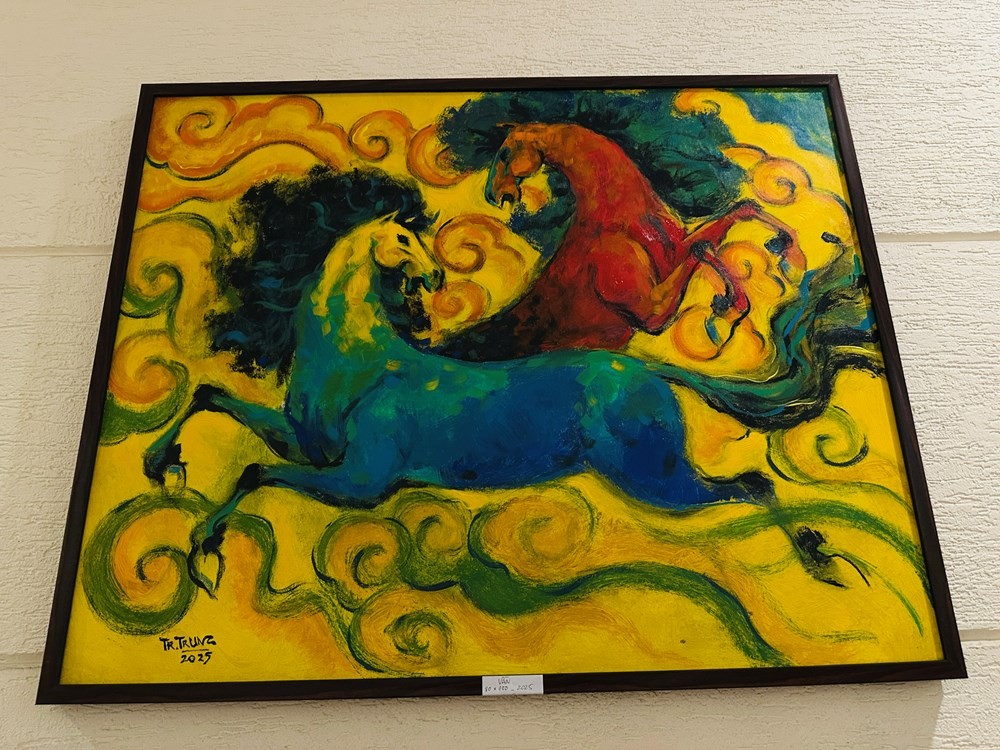 Tác phẩm Ngựa song hành