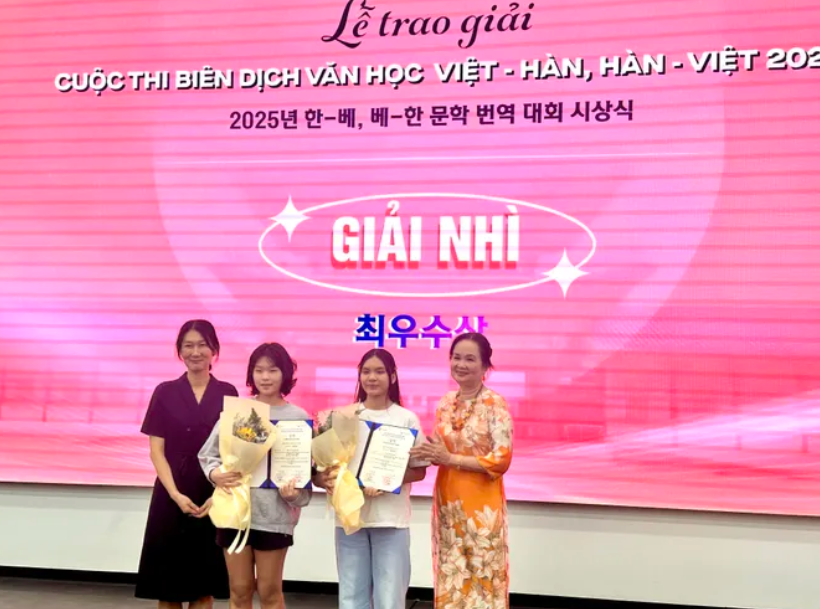 Giải Biên dịch văn học Việt - Hàn, Hàn - Việt 2025 chính thức có chủ