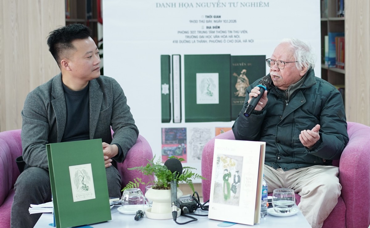 Kim Vân Kiều deluxe: Nguyễn Văn Vĩnh “sửa Kiều”, Nguyễn Tư Nghiêm “vẽ Kiều”