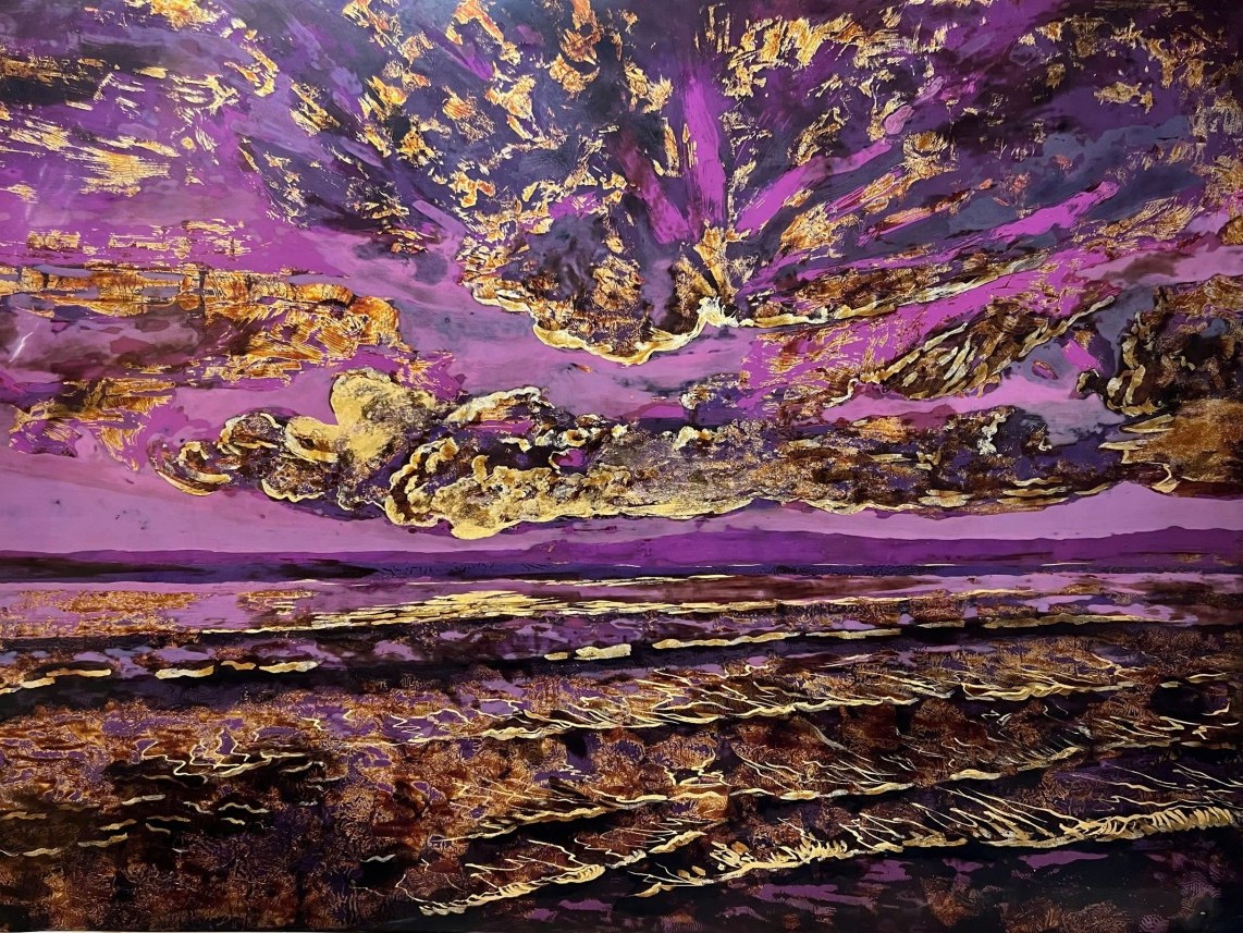 "Ngỡ đông" và những cung bậc cảm xúc cùng hội họa sơn mài