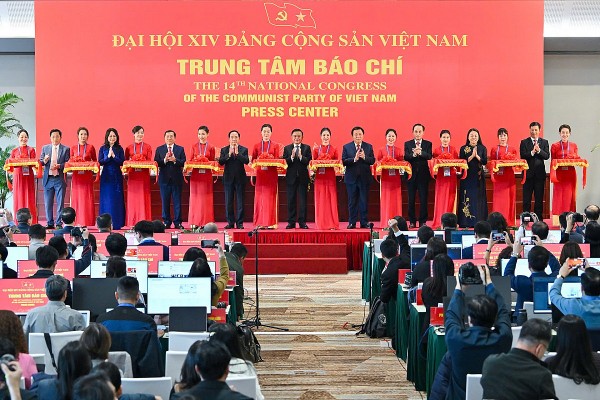 khai truong trung tam bao chi dai hoi dang toan quoc lan thu xiv