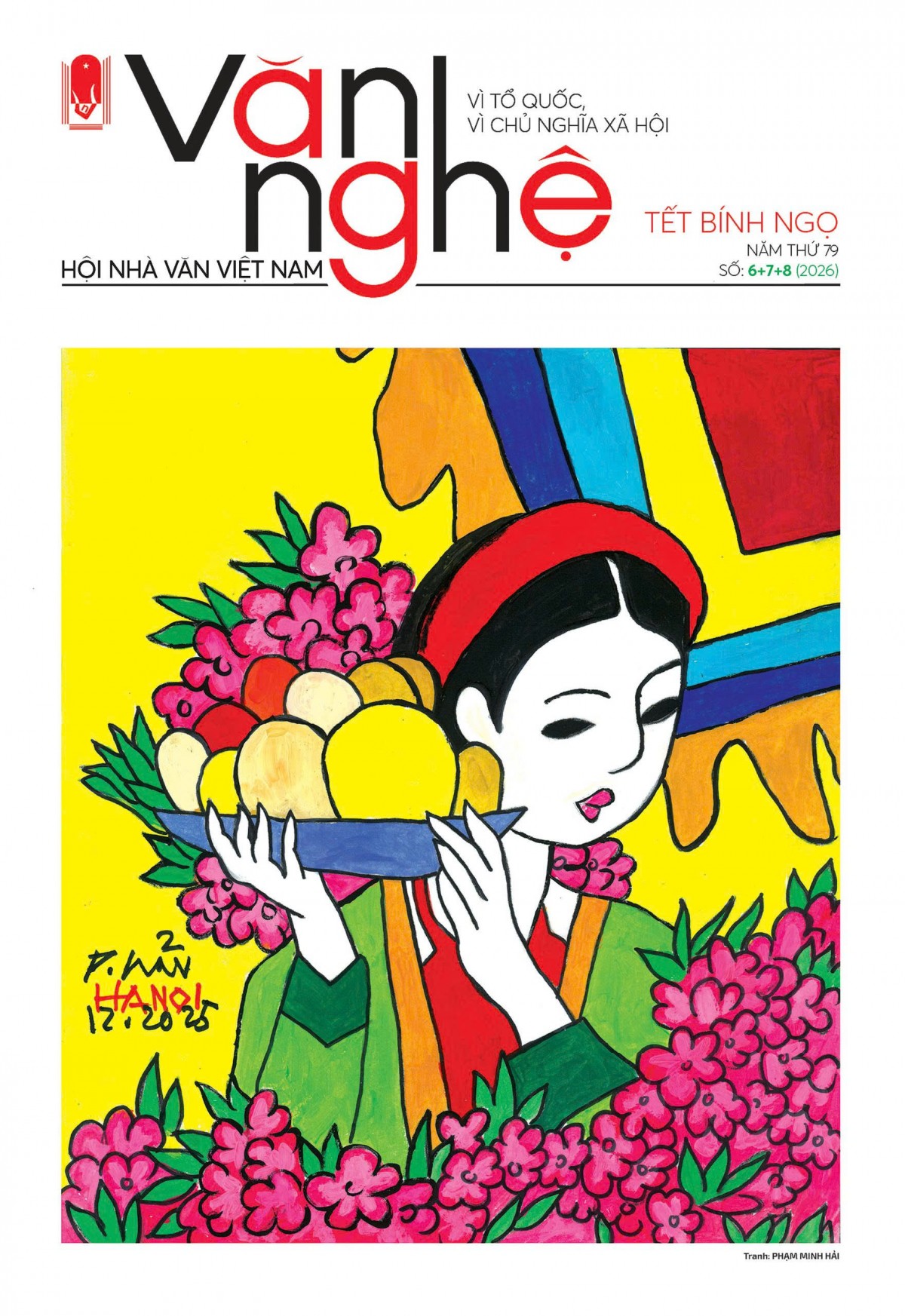 Đón đọc báo Văn nghệ số Tết Bính Ngọ 6+7+8/2026