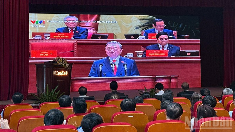 Các chính đảng, tổ chức, bạn bè quốc tế và kiều bào gửi điện mừng Đại hội XIV của Đảng