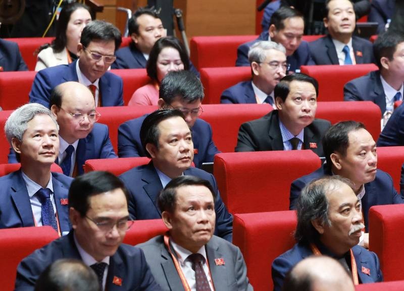 Các đại biểu Mặt trận Tổ quốc Việt Nam tham dự Đại hội. Ảnh: TTXVN