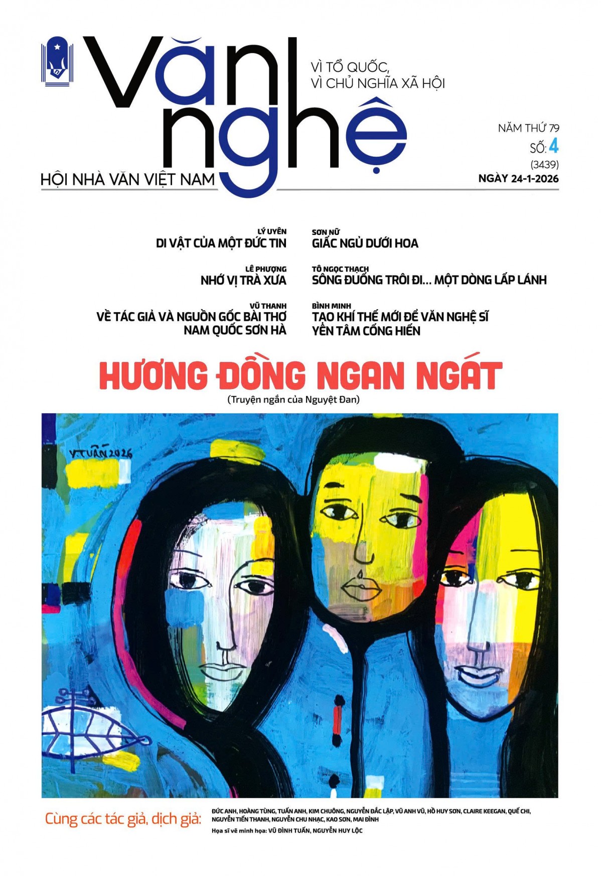 Mời quý vị đón đọc báo Văn nghệ số 4/2026