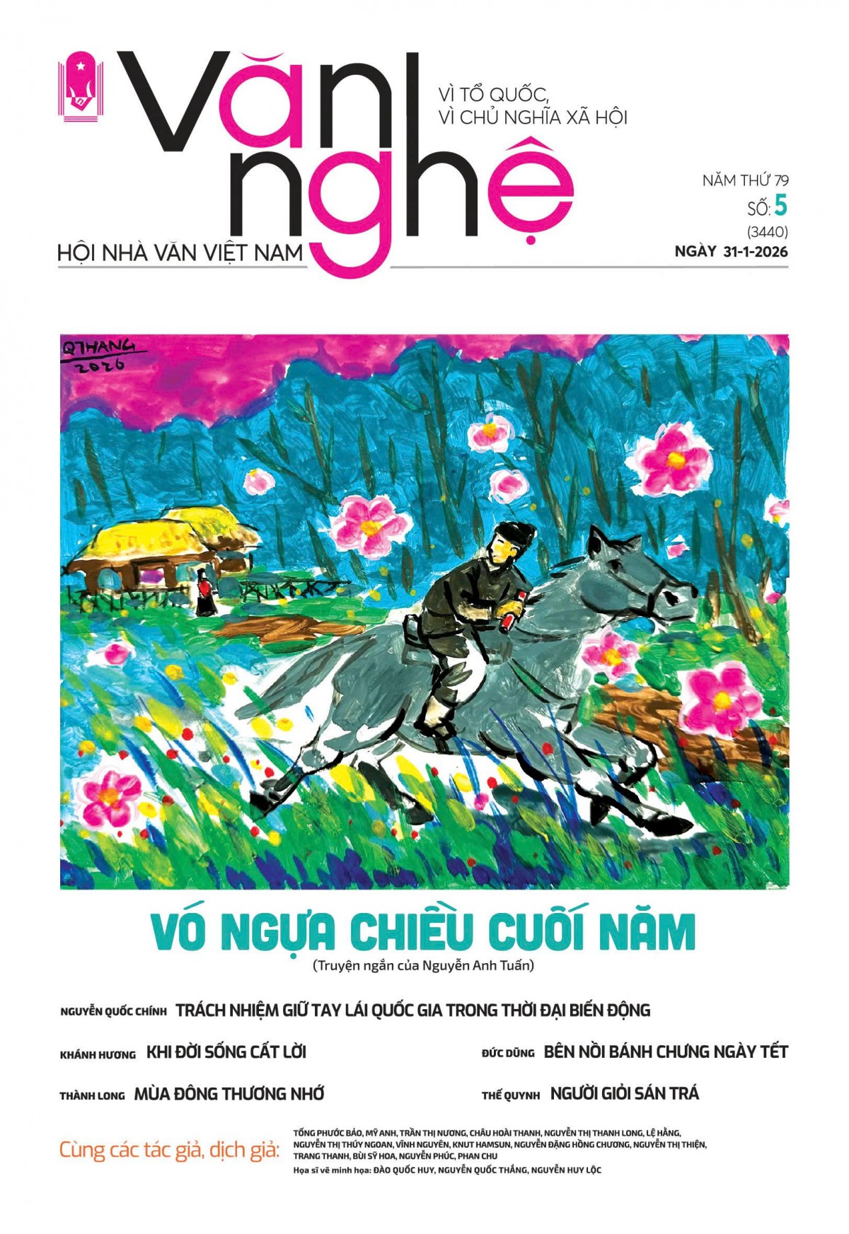Mời quý vị đón đọc báo Văn nghệ số 5/2026