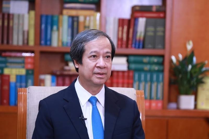 Bộ trưởng Giáo dục và Đào tạo Nguyễn Kim Sơn. Ảnh: TTXVN