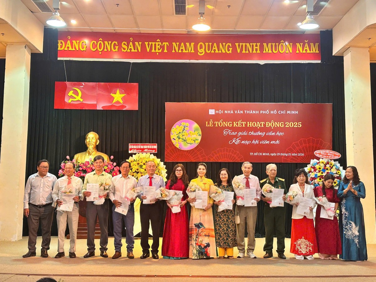 Mở rộng biên độ văn chương - Một mùa xuân đáng nhớ của Hội Nhà văn TP.HCM