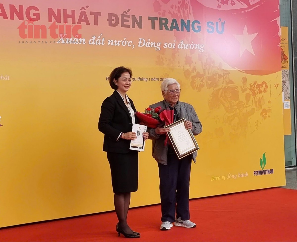 Ấn tượng với những trang báo Xuân tại Bảo tàng Báo chí Việt Nam