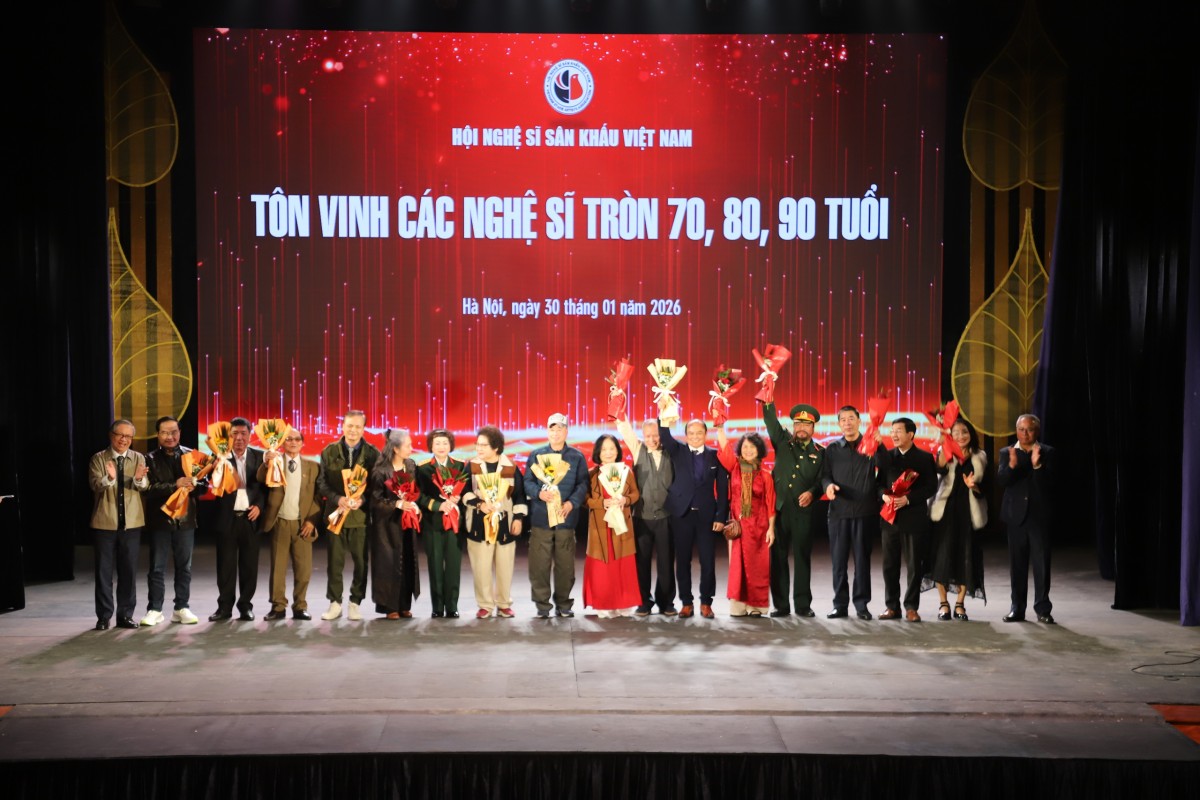 Giải thưởng Sân khấu năm 2025 vinh danh những tác phẩm mang hơi thở đương đại