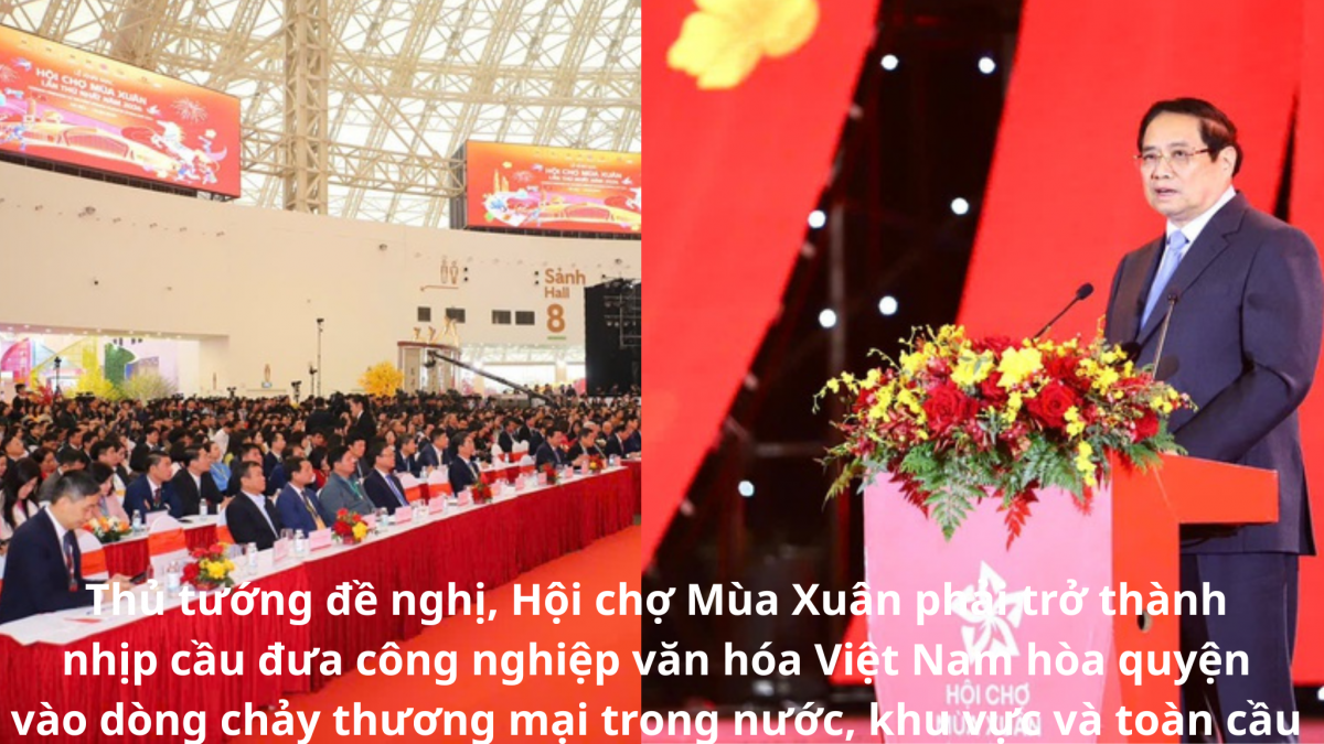 Hội chợ Mùa Xuân - nhịp cầu đưa công nghiệp văn hóa Việt Nam hòa vào dòng chảy toàn cầu