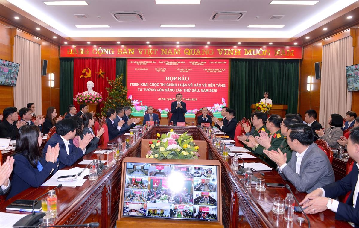 Phát động cuộc thi chính luận về bảo vệ nền tảng tư tưởng của Đảng lần thứ 6