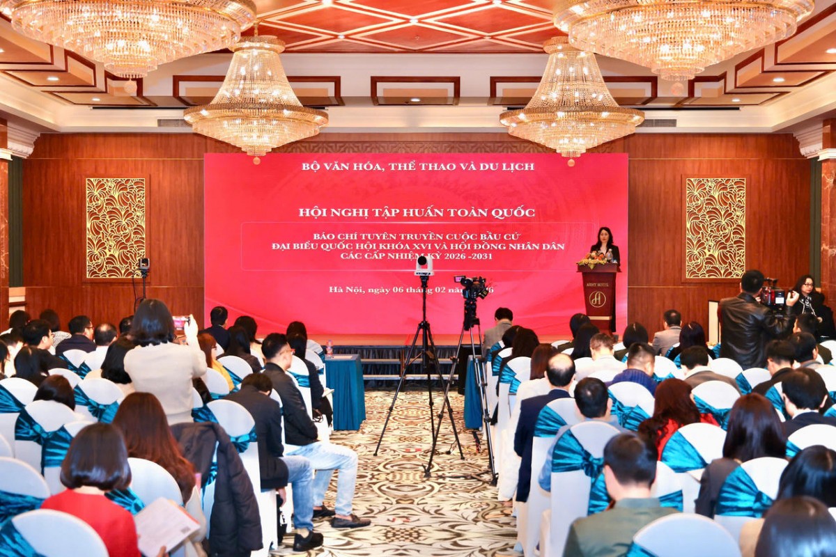 Bộ VHTT&DL: Tổ chức tập huấn tuyên truyền về Bầu cử Quốc hội khóa XVI