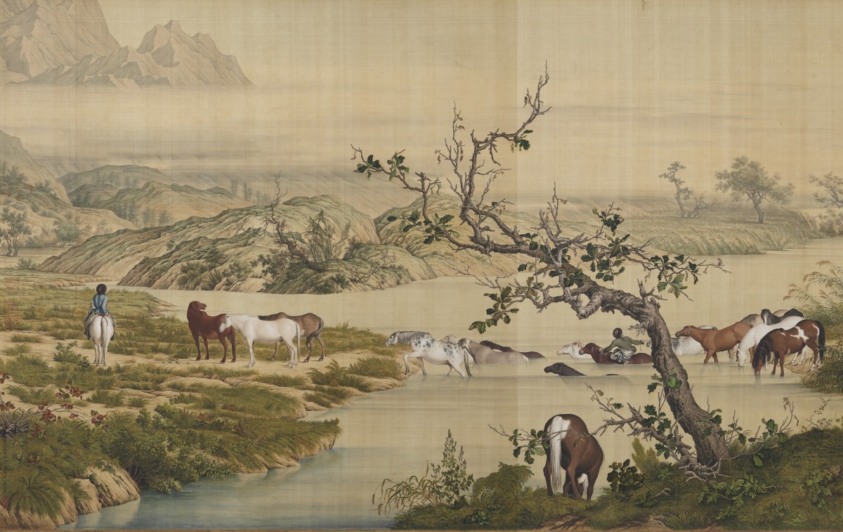 Chiêm ngưỡng những bức tranh về ngựa của họa sĩ Giuseppe Castiglione