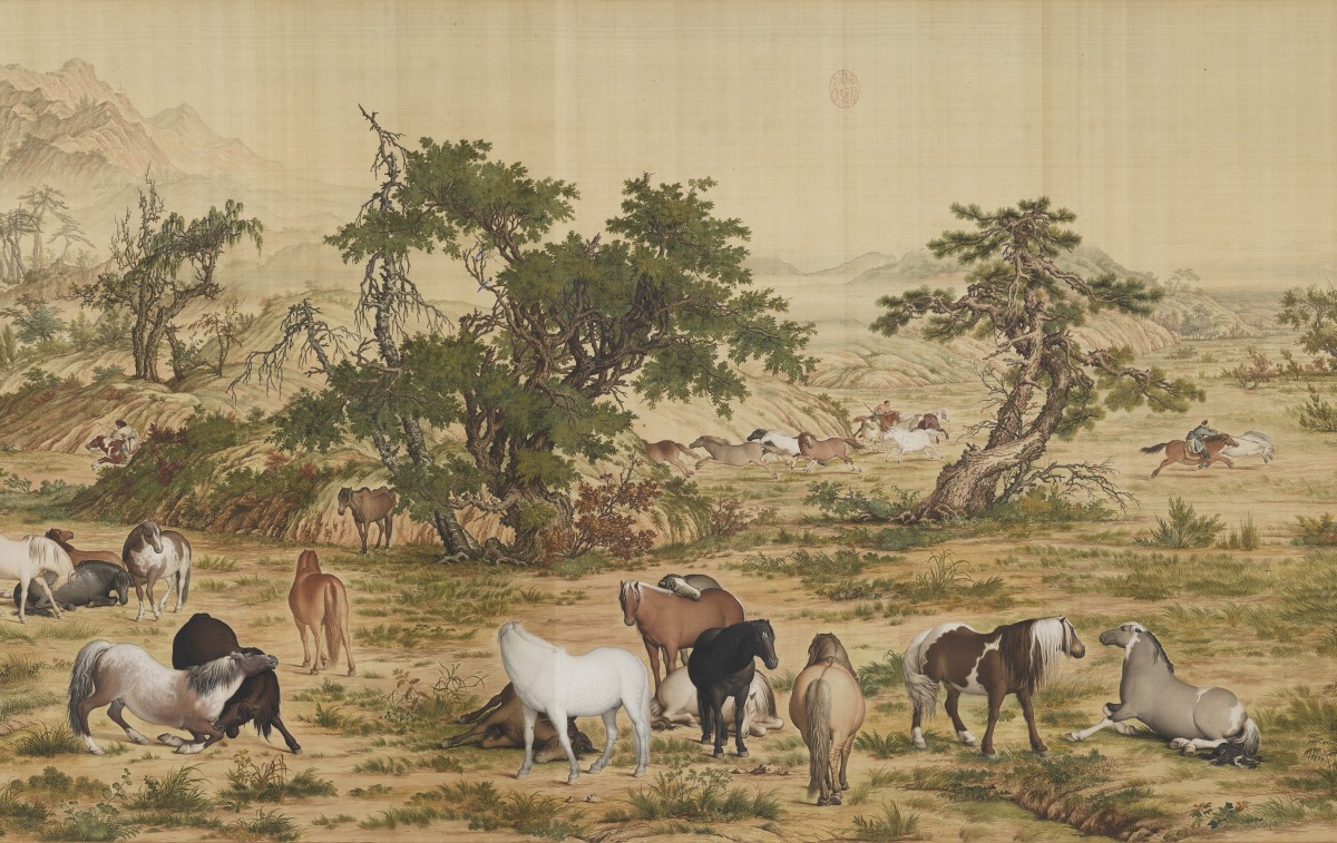 Chiêm ngưỡng những bức tranh về ngựa của họa sĩ Giuseppe Castiglione