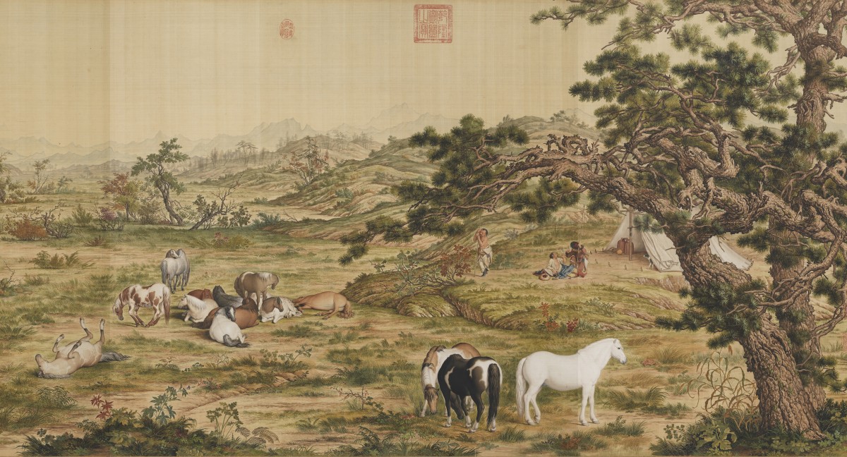 Chiêm ngưỡng những bức tranh về ngựa của họa sĩ Giuseppe Castiglione