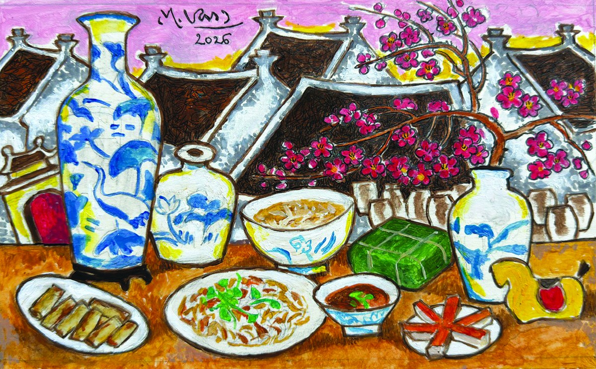 Ăn Tết ở Bát Tràng. Bút ký của  Vũ Mai Phong