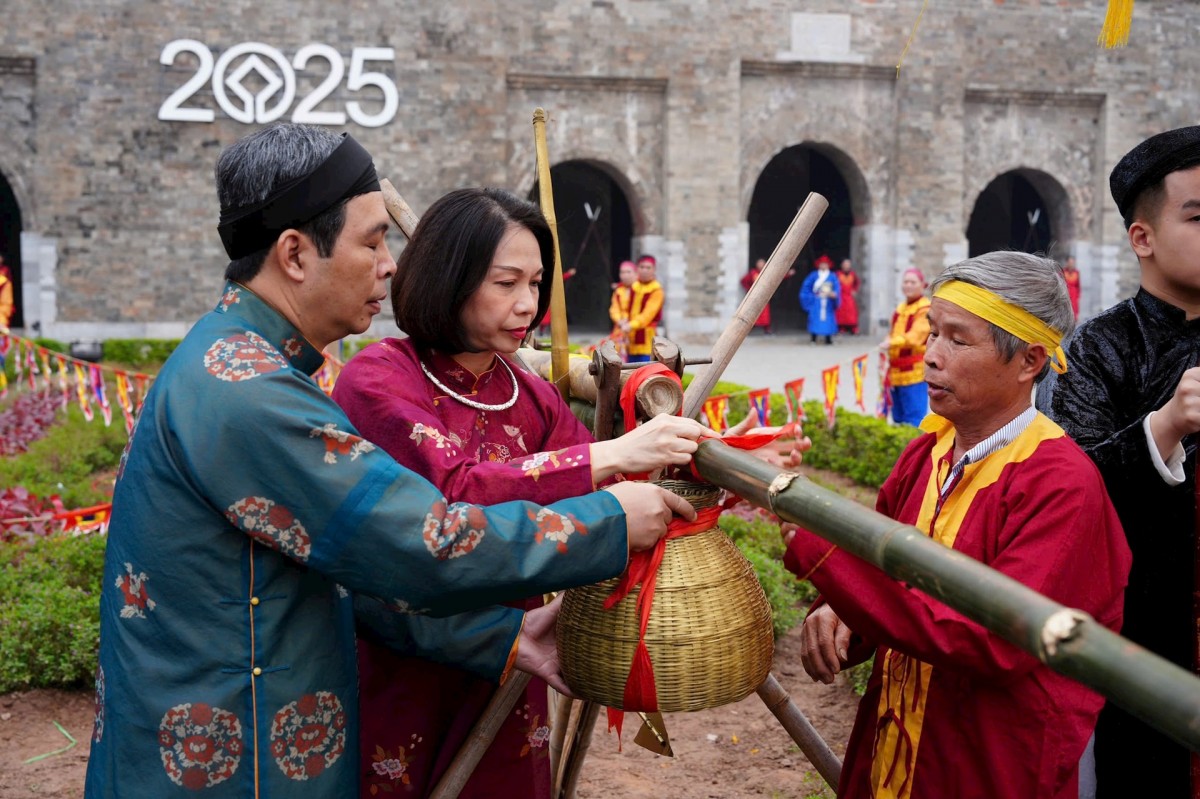 Phục dựng nghi lễ Tết cung đình ở Hoàng thành Thăng Long