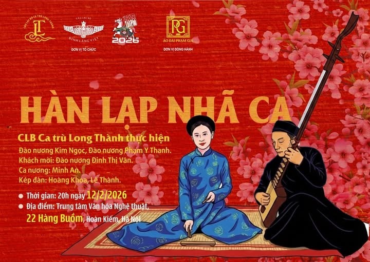 Thưởng thức nghệ thuật ca trù tại phố cổ Hà Nội