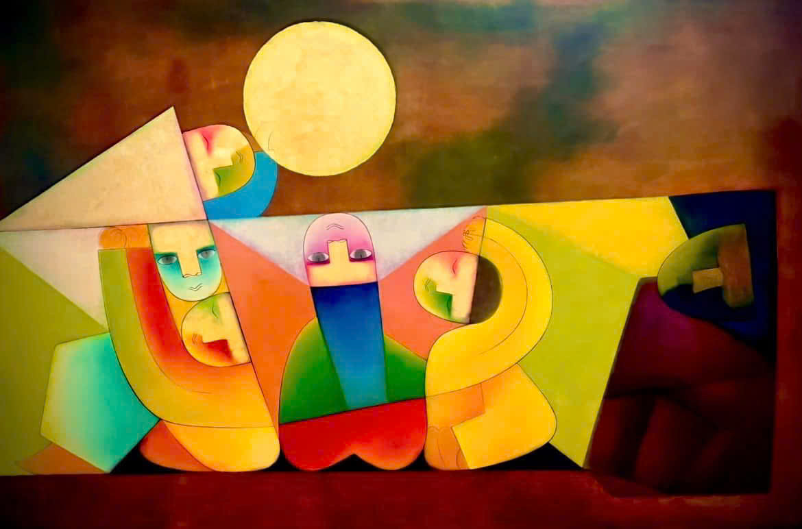 Thành Chương - Người lưu giữ "linh hồn" làng, "phù thủy" của những mảng màu đối chọi