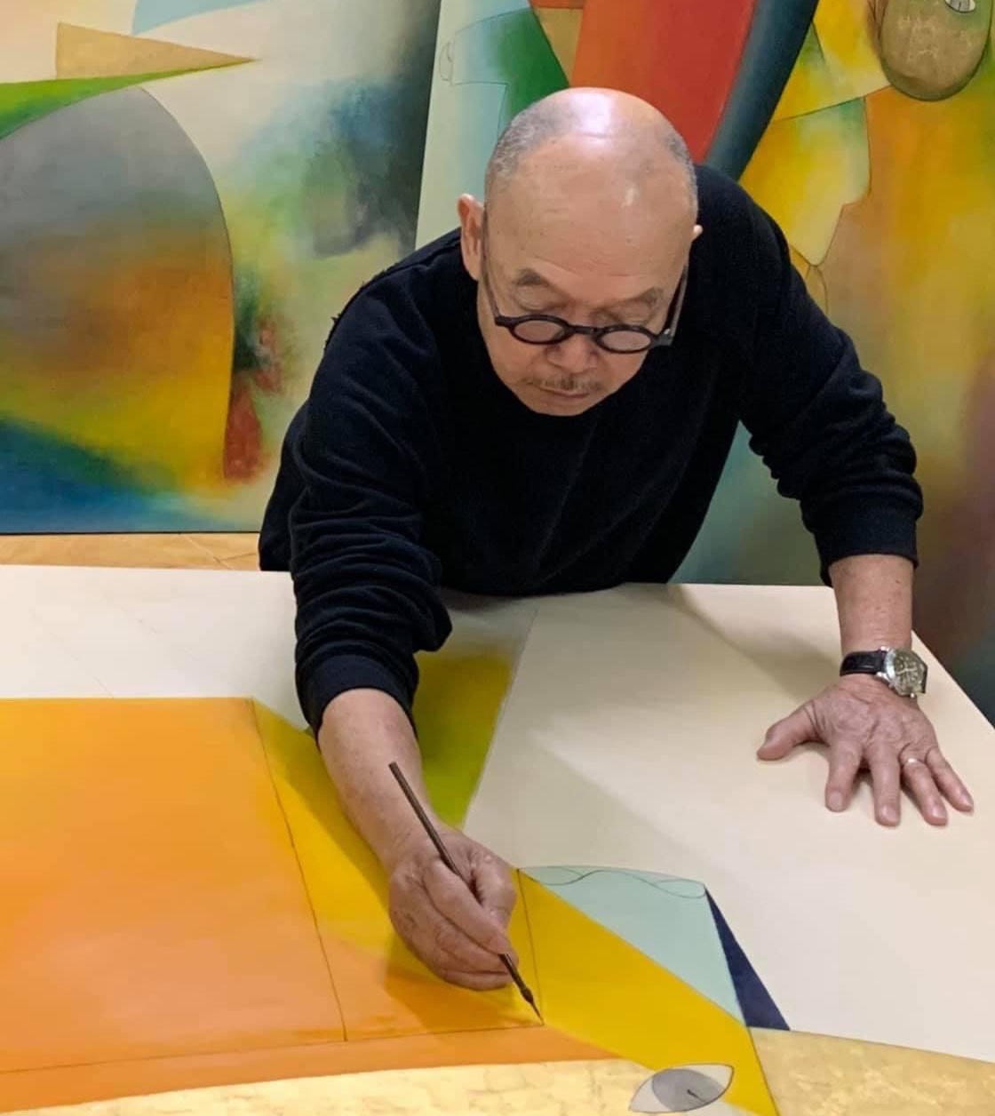 Thành Chương - Người lưu giữ "linh hồn" làng, "phù thủy" của những mảng màu đối chọi