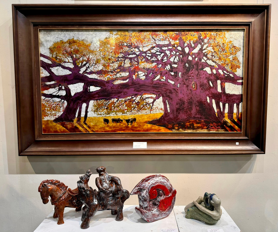 khai mac trien lam tranh tuong mung dang mung xuan binh ngo 2026