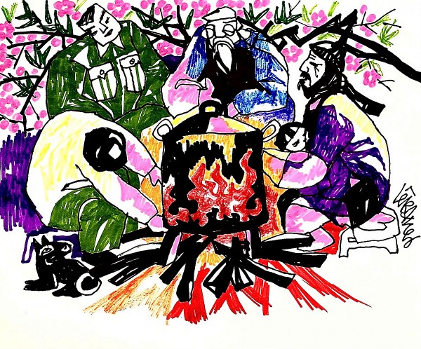 tet xua ha noi ban tinh ca lang le cua thoi gian tuy but cua nguyen tien thanh